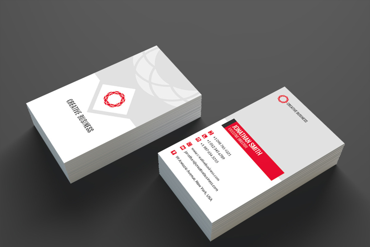 Modern Business Card Template SE336, a Business Card Template by annozio (Photo 1 of 4)