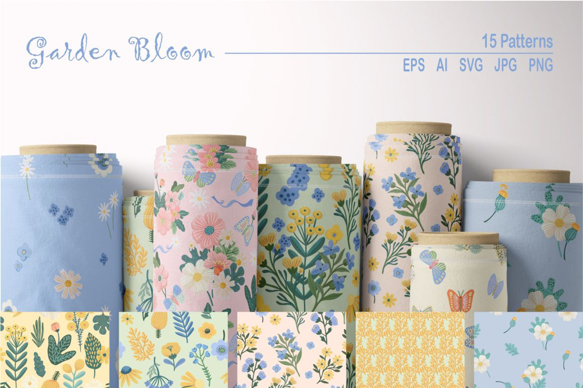 Garden Bloom, a Decorative Illustration by Collection by VY (Photo 9 of 9)