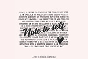 Note to Self PNG, Mental Health, an Illustration by SharpMarketplace (Thumbnail 1 of 9)