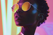 109 Fashion models in sunglasses, a Beauty & Fashion Photo by Handmadefont (Thumbnail 26 of 113)
