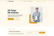 V-Blog Personal Blog Elementor Kit, a WordPress Template by Techeshta Solutions (Thumbnail 2 of 5)