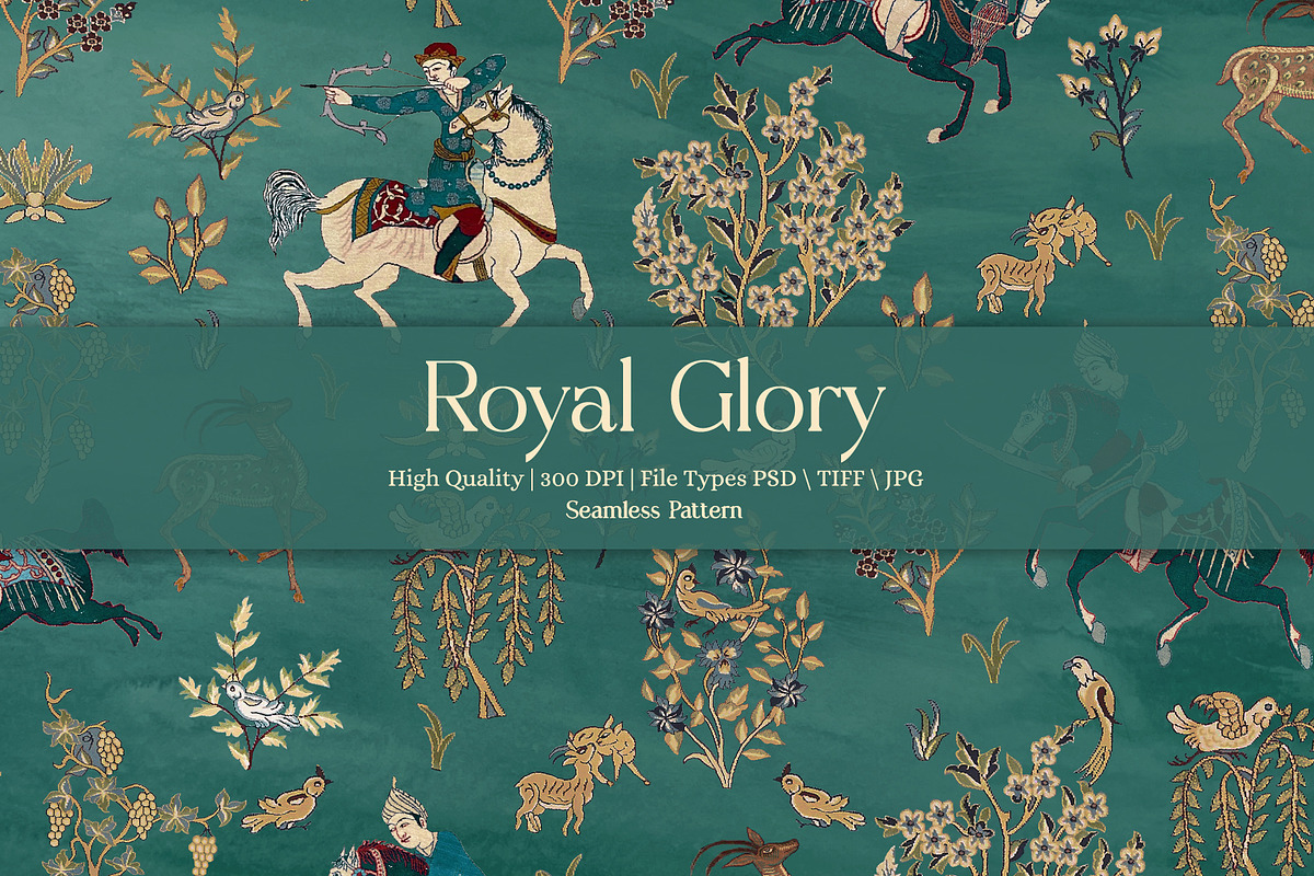 Royal Glory Prints & Patterns, a Pattern Graphic by GND ART STUDIO (Photo 1 of 8)