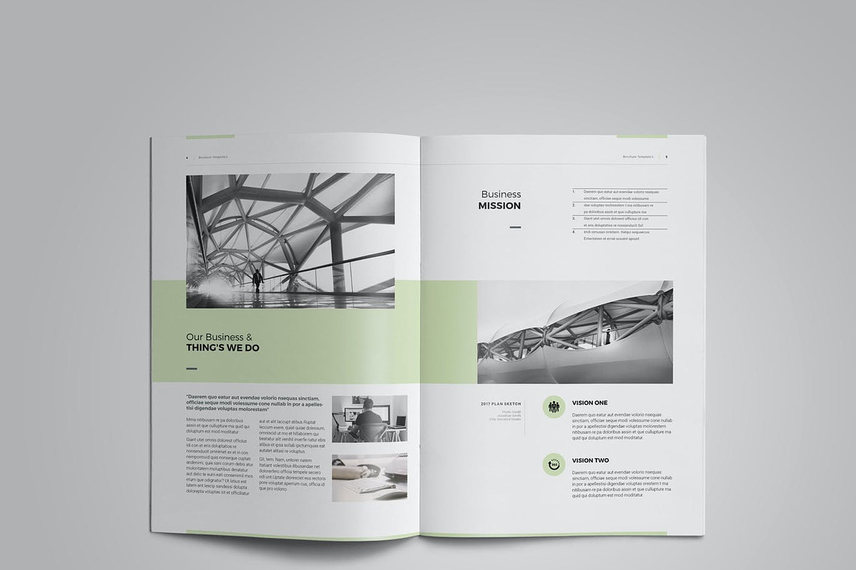Olive Annual Report, a Brochure Template by Elite_Standard (Photo 3 of 14)