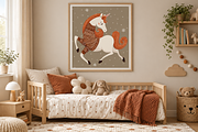 Christmas unicorn vector. Pattern, an Animal Illustration by StudioLondon (Thumbnail 2 of 3)