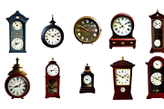 Vintage Clock Premium PNG Clipart, a Graphic by Graphicspixel (Thumbnail 5 of 5)
