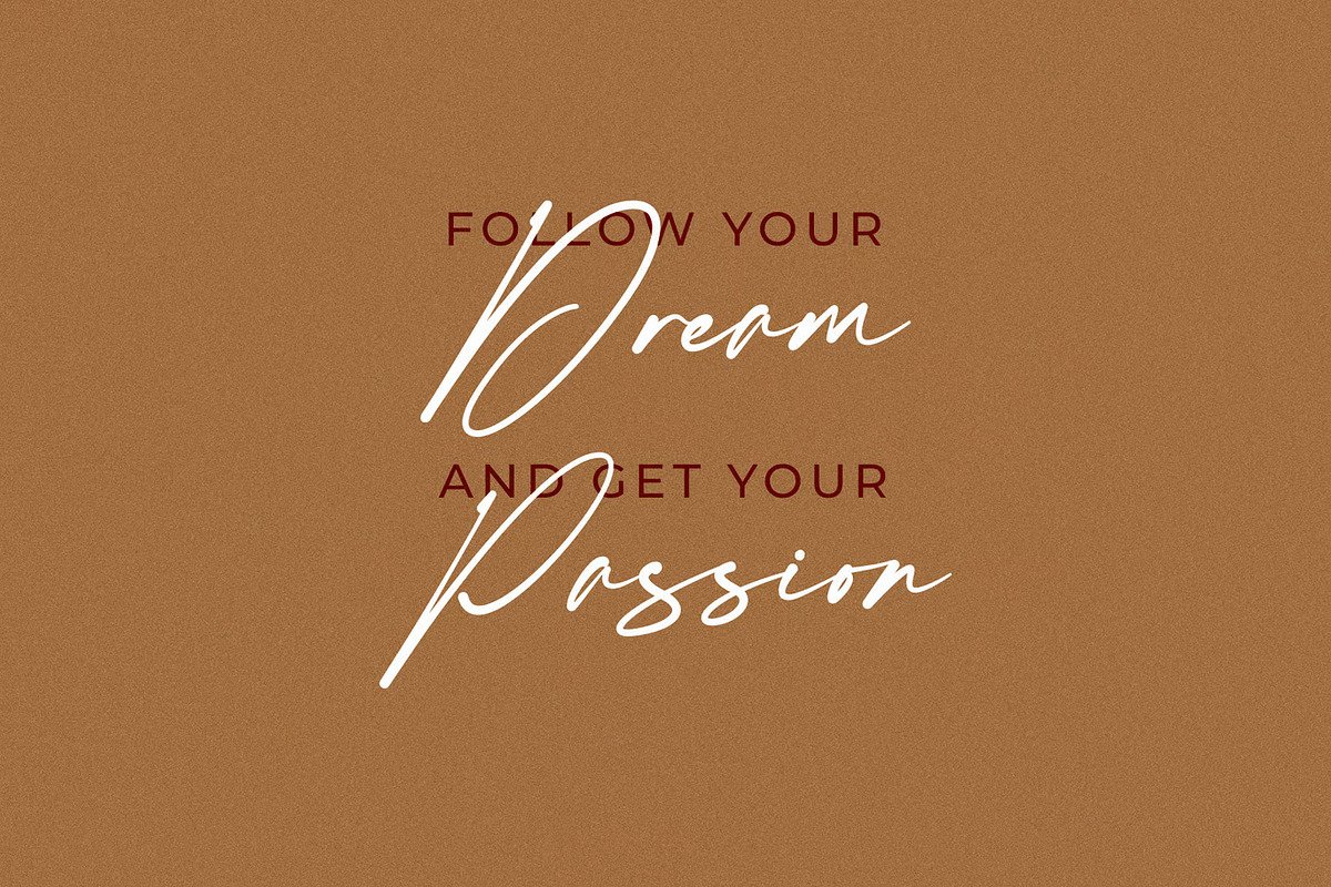 Artinosy an Elegant Handwritten Font, a Handwritten Font by UInstrument (Photo 8 of 13)