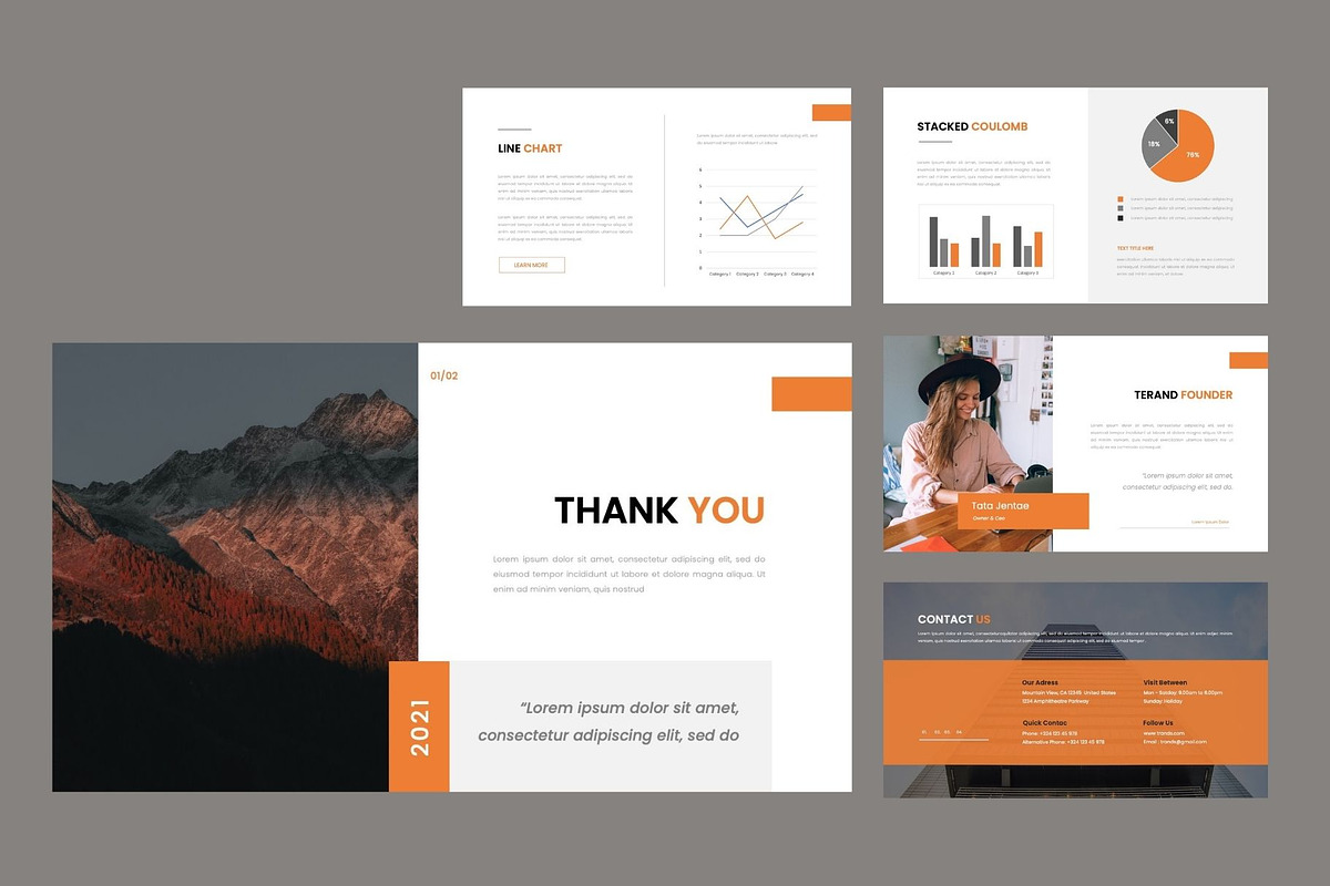 TERAND Business Keynote Template, a Presentation Template by Rizki Herdian (Photo 6 of 6)