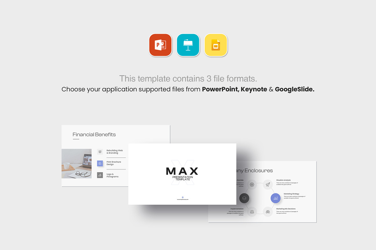 Max Presentation Template, a Presentation Template by SlideStock (Photo 3 of 10)