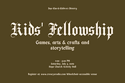 Thornville — Blackletter Display, a Blackletter Font by Creacy Studio (Thumbnail 5 of 10)