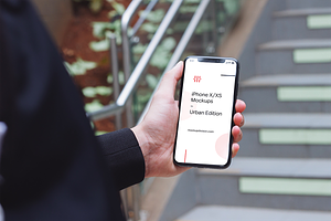 IPhone X/XS Mockups Urban Edition