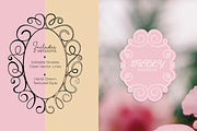Curly Flourish Frames & Borders, an Object Graphic by venimo (Thumbnail 5 of 15)