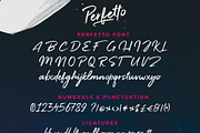 Perfetto Brush Font, a Script Font by Davide Bassu (Thumbnail 7 of 7)