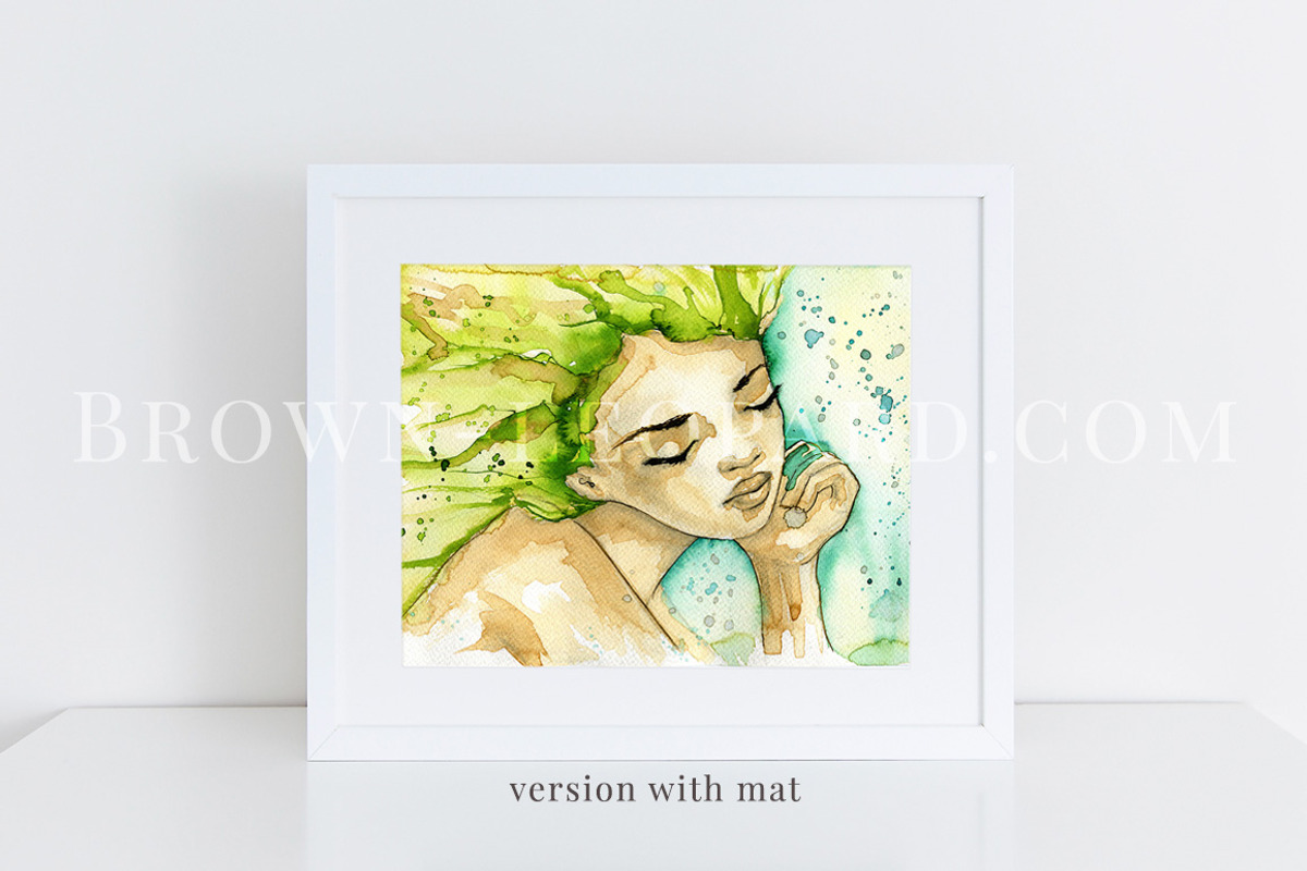 Clean white frame mockup (58) 8x10, a Print Template by BrownLeopard (Photo 2 of 3)
