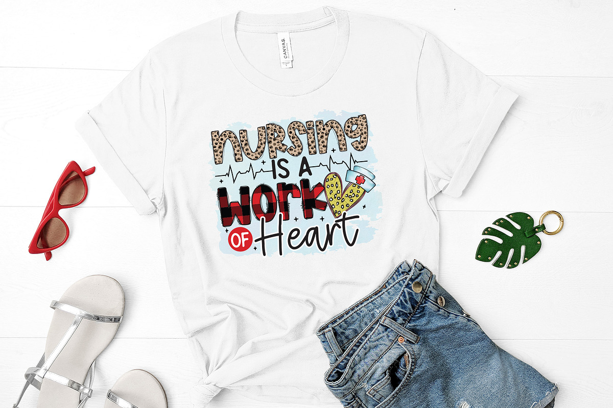 Nurse Sublimation Design Bundle, a Graphic by CraftlabSVG (Photo 17 of 17)