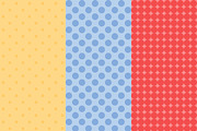 Retro Dotted Patterns, a Pattern Graphic by Mark Borbely (Thumbnail 3 of 4)