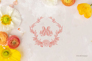 Coral Wedding Crest, a Decorative Illustration by Encre Studio (Thumbnail 7 of 7)
