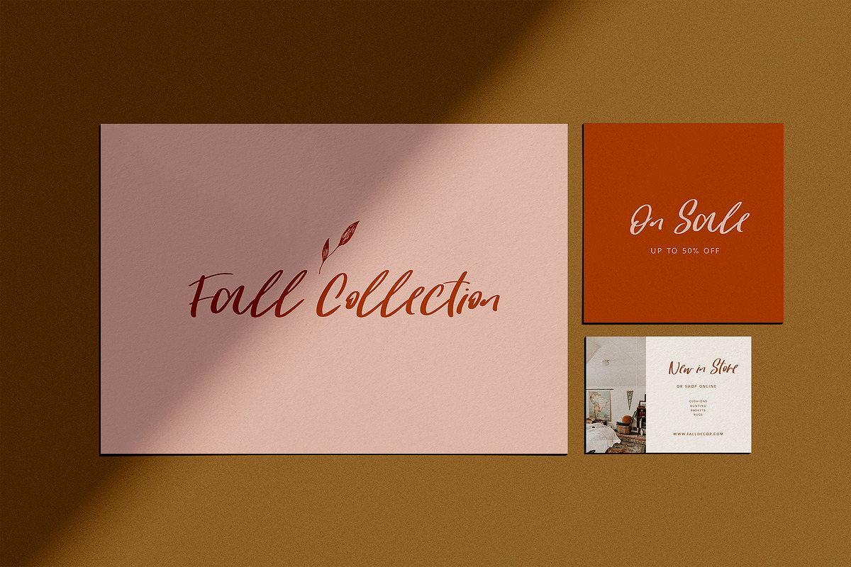 Greater Things Script Font SALE preview 3
