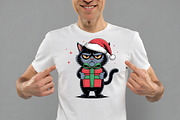 FunnyChristmat Cat Lovers Png, an Illustration by Daily.Designs (Thumbnail 2 of 5)