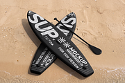 SUP Board Mockup, an Advertising Mockup by PopotLane (Thumbnail 4 of 9)