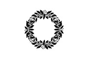 Botanical Floral Wreath SVG Bundle, an Illustration by Designs_River (Thumbnail 26 of 31)