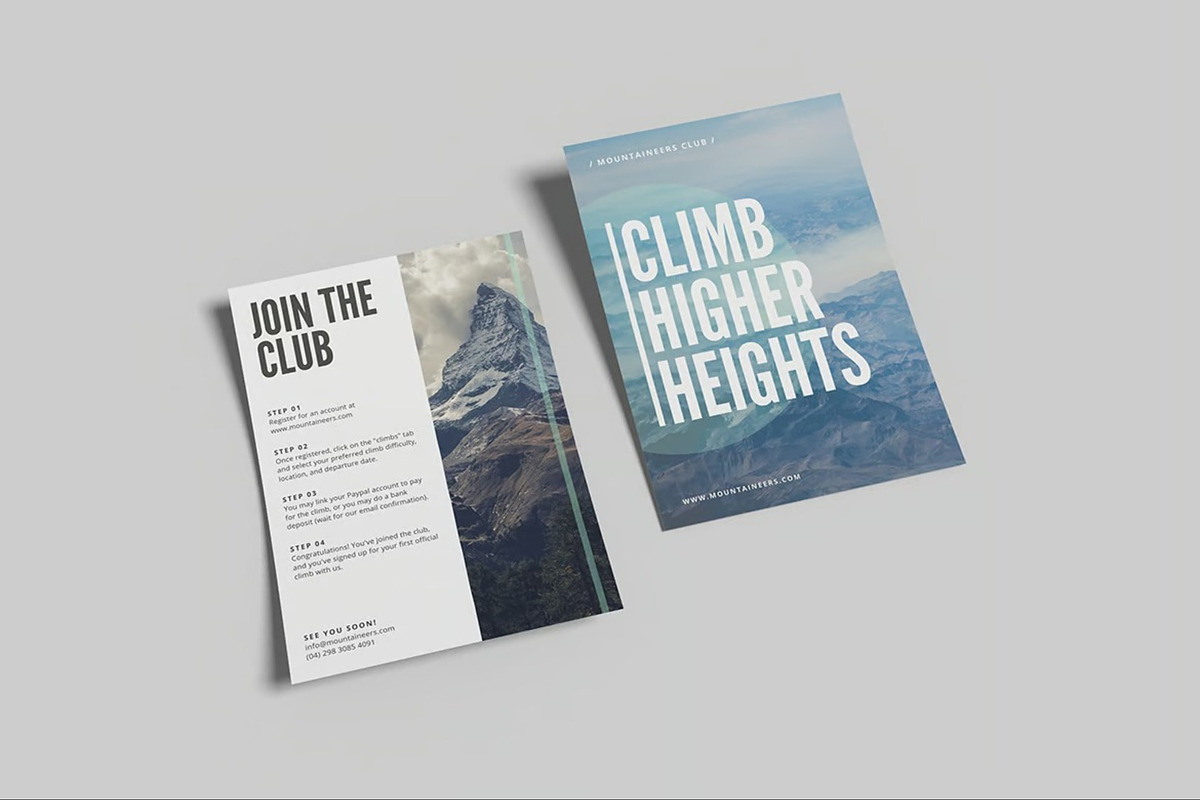 A4 Flyer Mockup, an Advertising Mockup by Hubzway (Photo 6 of 11)