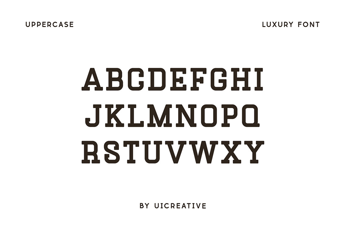 Slab Soldier Textured Font, a Slab Serif Font by UICreative (Photo 10 of 12)