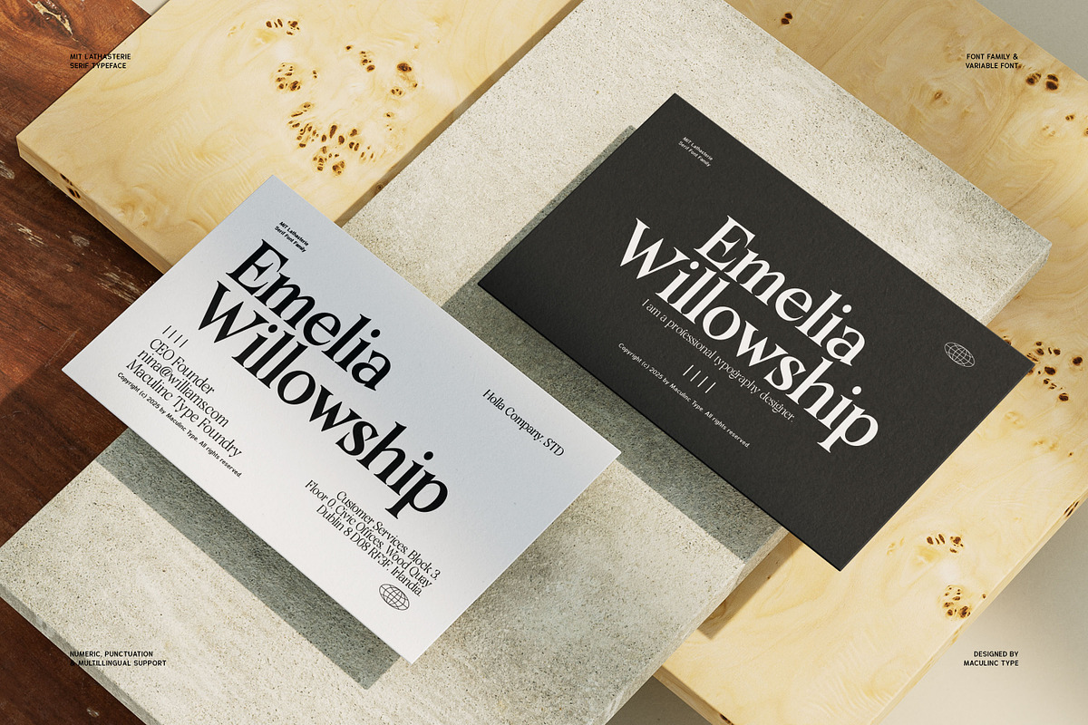 MIT Lathasterie, a Serif Font by Maculinc Type (Photo 4 of 15)