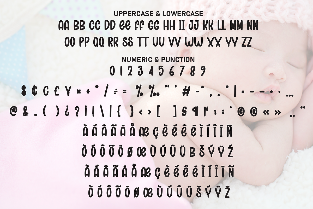 Baby Dream | Script Font, a Script Font by Scratchones (Photo 7 of 8)
