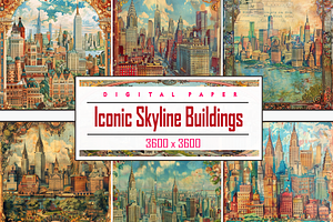 Iconic Skyline Buildings