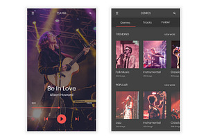 Raag - Music Player UI Kit