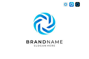 Circle Vortex Spiral Logo, a Branding & Logo Template by ika trisiana