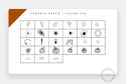Pumpkin Patch Procreate Stamps + PNG, a Brush Add-On by SorrDesign (Thumbnail 2 of 7)