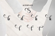 Soulmate | Script Font, a Handwritten Font by Scratchones (Thumbnail 8 of 9)