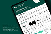 One Page Brand Guidelines, a Brochure Template by Artisan Vibes (Thumbnail 4 of 5)