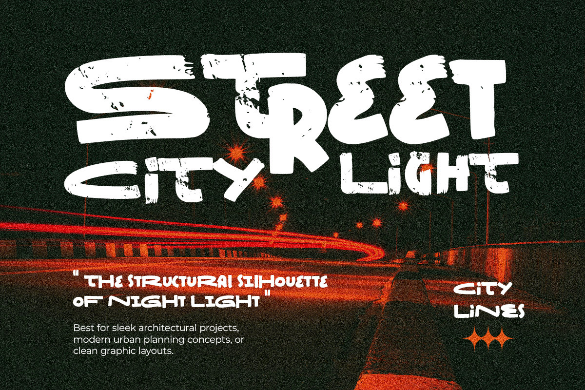 Ligra - Bold Display Typeface, a Handwritten Font by Afkari Studio (Photo 5 of 10)