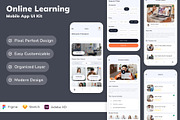 Online Learning Mobile App UI Kit, an UI Kit Template by Betush (Thumbnail 2 of 3)