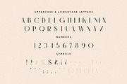 Chic - Elegant & Modern Sans Serif, a Sans Serif Font by Mikhail Fukurou (Thumbnail 10 of 13)