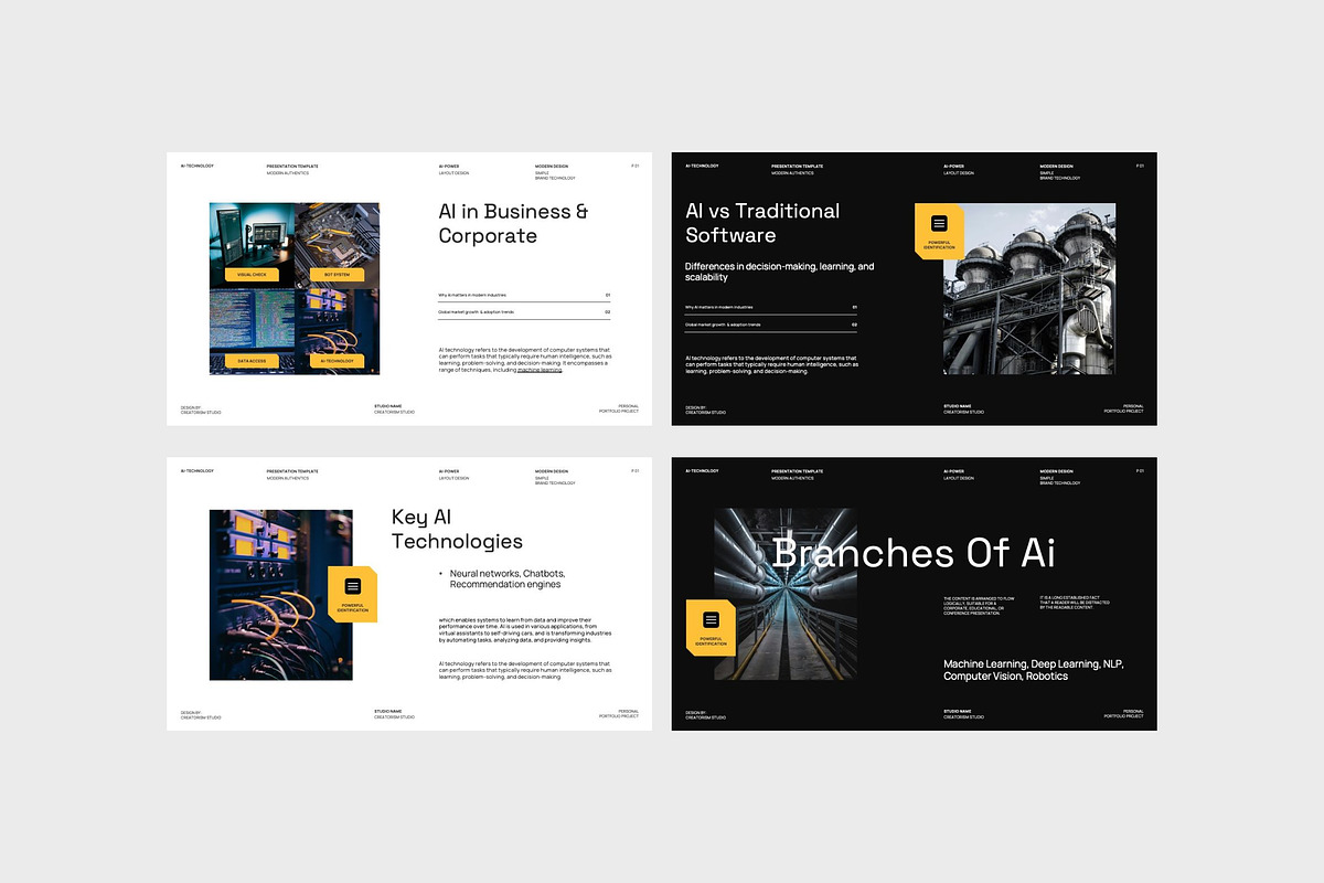 Montena - Brand AI Technology, a Presentation Template by Creatorism (Photo 4 of 8)