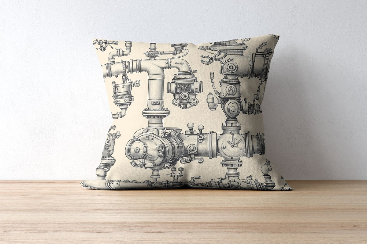 12 Steamtangle Seamless Patterns, a Pattern Graphic by Inknfolly (Photo 6 of 7)