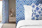 Linocut Coastal Patterns & Clipart, an Object Graphic by Sonulkaster (Thumbnail 9 of 11)