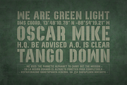 Recluta Stencil, a Font by DonMarciano (Thumbnail 5 of 5)
