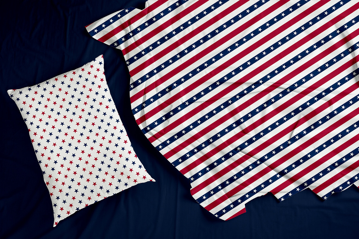 USA Independence Day Patterns, a Pattern Graphic by Plaid4You (Photo 6 of 9)