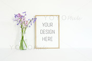 Spring Frame Mockup Bundle, A4 Frame, a Print Template by YOYO Photo (Thumbnail 3 of 10)