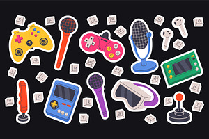 Doodle style computer gadgets