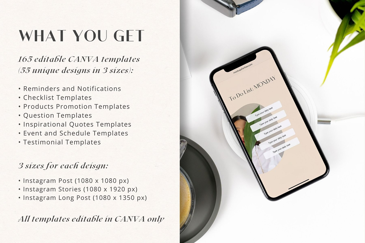 Instagram Engagement Booster | CANVA, a Social Media Template by Lyrata Studio (Photo 4 of 21)