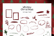 Whimsy Christmas Collage Pack, an Object Graphic by divanovskaya_nv (Thumbnail 14 of 20)