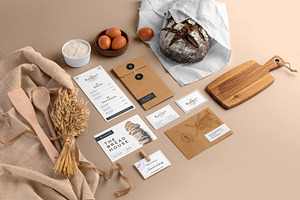 Bakery Branding Mockup Kit