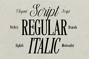 Maerison - Trio Serif Script Font, a Serif Font by Flawless And Co (Thumbnail 6 of 10)