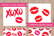 XOXO Valentine's Day set, a Decorative Illustration by DruZhi Art (Thumbnail 2 of 5)