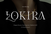 CF Lokira - modern Elegant Serif, a Serif Font by Indotype Foundry (Thumbnail 1 of 10)